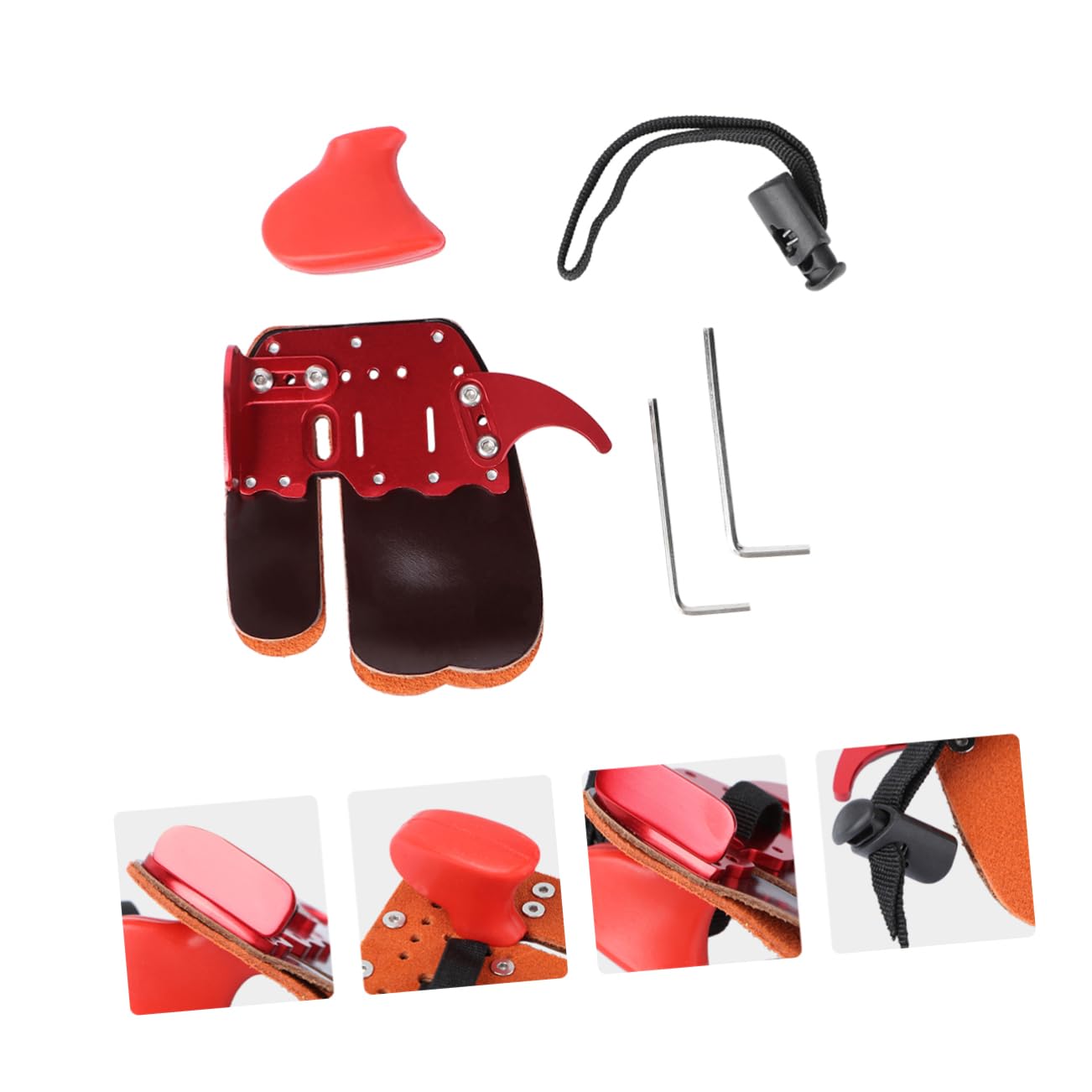 BESPORTBLE 1pc Finger Protector Sleeve Arrow Finger Guard for Archery Sports Lightweight Breathable Design for Enhanced Hunting Activities