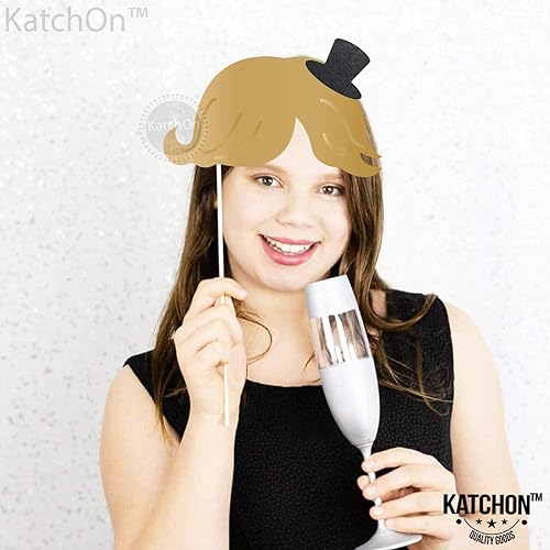 Miniatura 8 de KatchOn, Accesorios para cabina de fotos de Año Nuevo 2024  Paquete de 30  Accesorios para cabina de fotos de Nochevieja con purpurina 2024