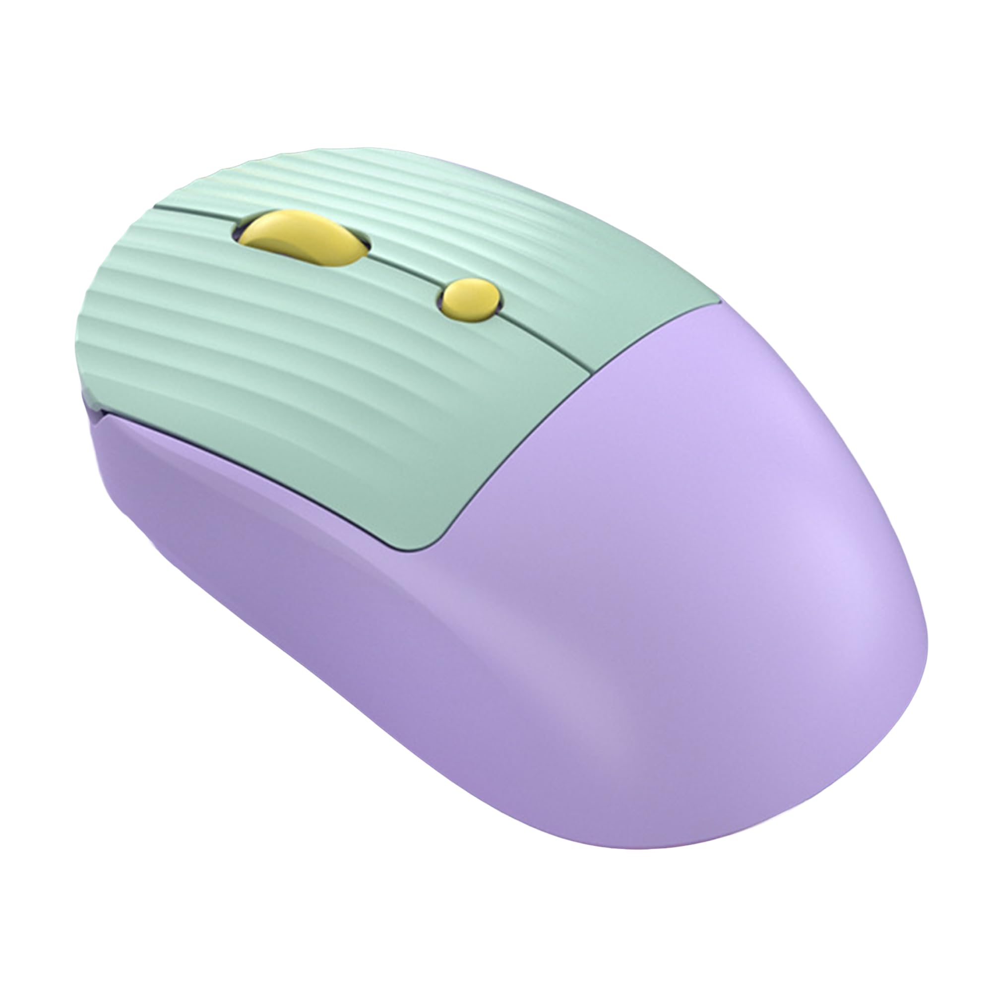 マウス 無線 小型 2.4Ghz ワイヤレスマウス かわいい おしゃれ 無線 静音マウス 軽量 持ち運び便利 Type-c充電 女性/子供用 ノートパソコン/コンピューター/Android/Mac/iOS/Windowsに対応 (紫)