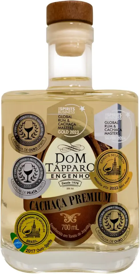 Cachaça Premium Jequitibá Dom Tápparo 700 Ml