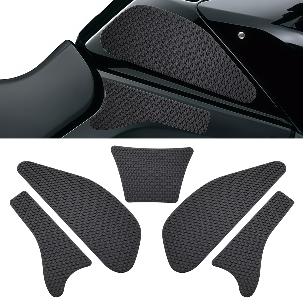 Neu Elektronische Kupplung für V-Strom 650, V-Strom 1000 (2000–2011), DL650, DL 650 Motorradzubehör Seitentankpad Tank Pads Protector Aufkleber Decal Gas Knee Grip Traction Pad Tankpad