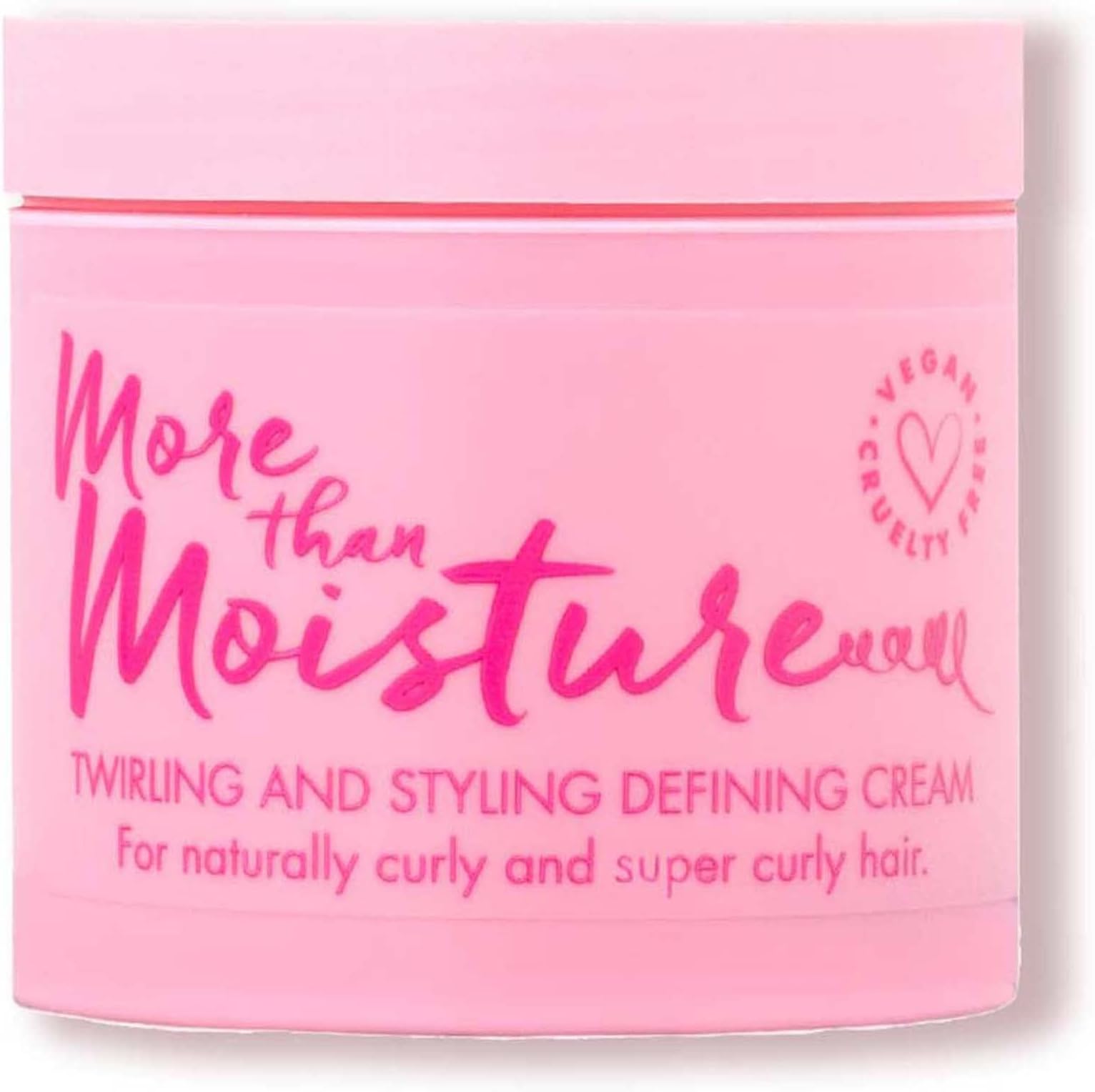 Umberto Giannini More Than Moisture Cream, Vegan & Cruelty Free Twirling & Styling Definition Cream, 100 ml