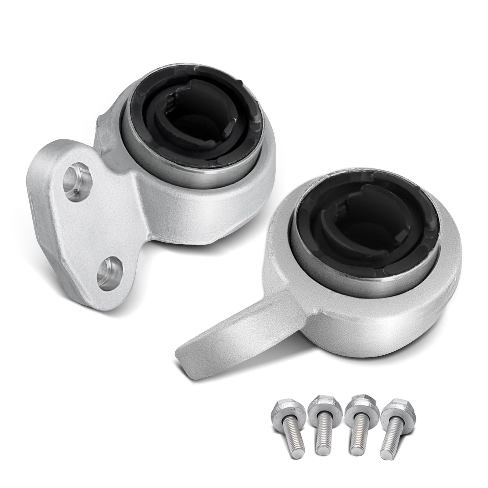 Frankberg 2x Contorl Arm Bushing Front Rear Compatible with E46 316 318 320 323 325 328 330 1999-2005 E85 2002-2009 E86 2006-2008 Replace# 31126757623