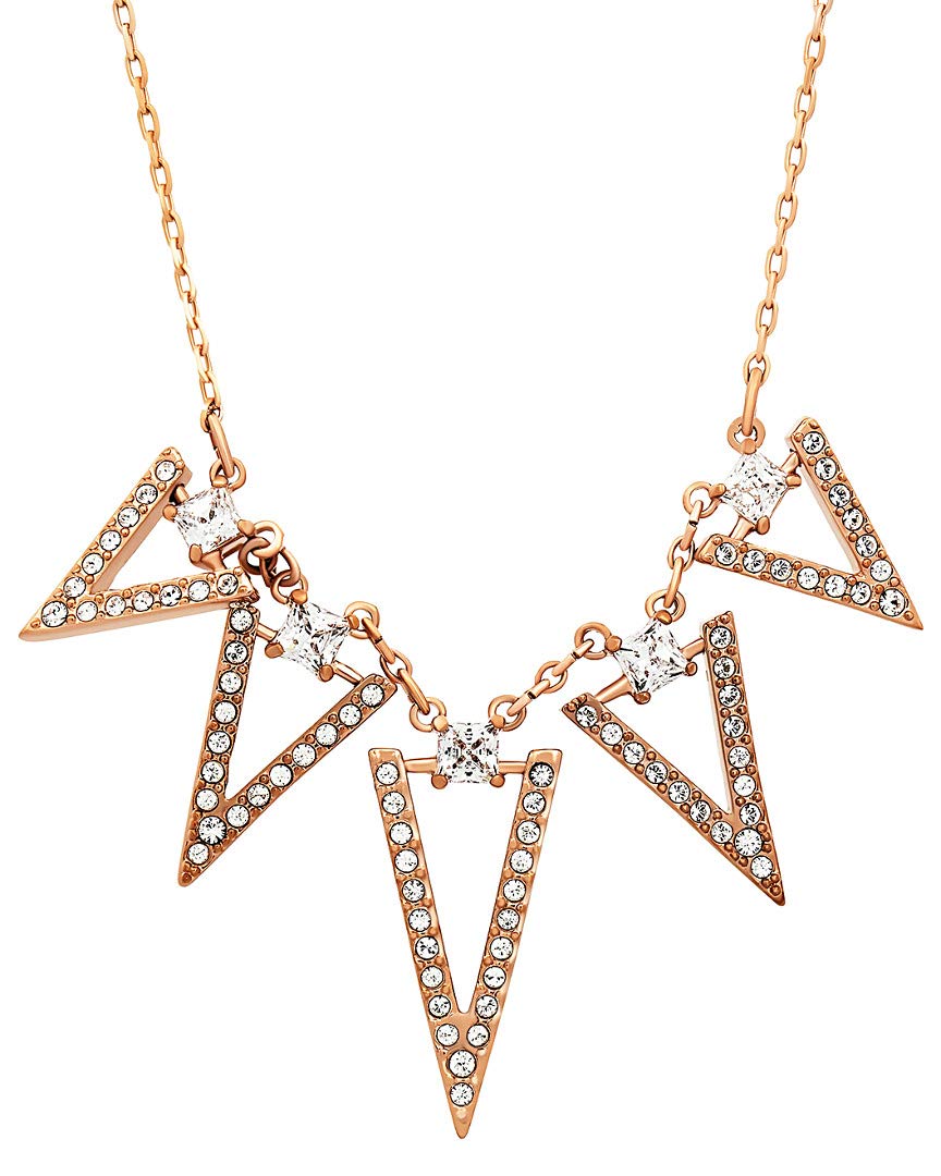 Swarovski 5241273 - Collana da donna in acciaio INOX con cristallo trasparente