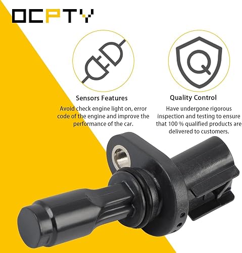 Miniatura 18 de OCPTY Sensor de posición del cigüeñal del motor (CPS) se adapta a 2006-2014 para Hyundai Sonata, 2010-2013 para Hyundai Tucson, 2010-2013 para Kia