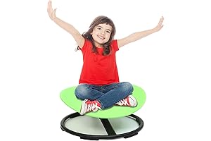 Kids Sensory Swivel Chair: Spin and Learn for Sensory Seekers