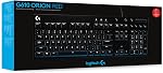 Logitech G610 Orion Red Backlit Mechanical Gaming Keyboard - Black