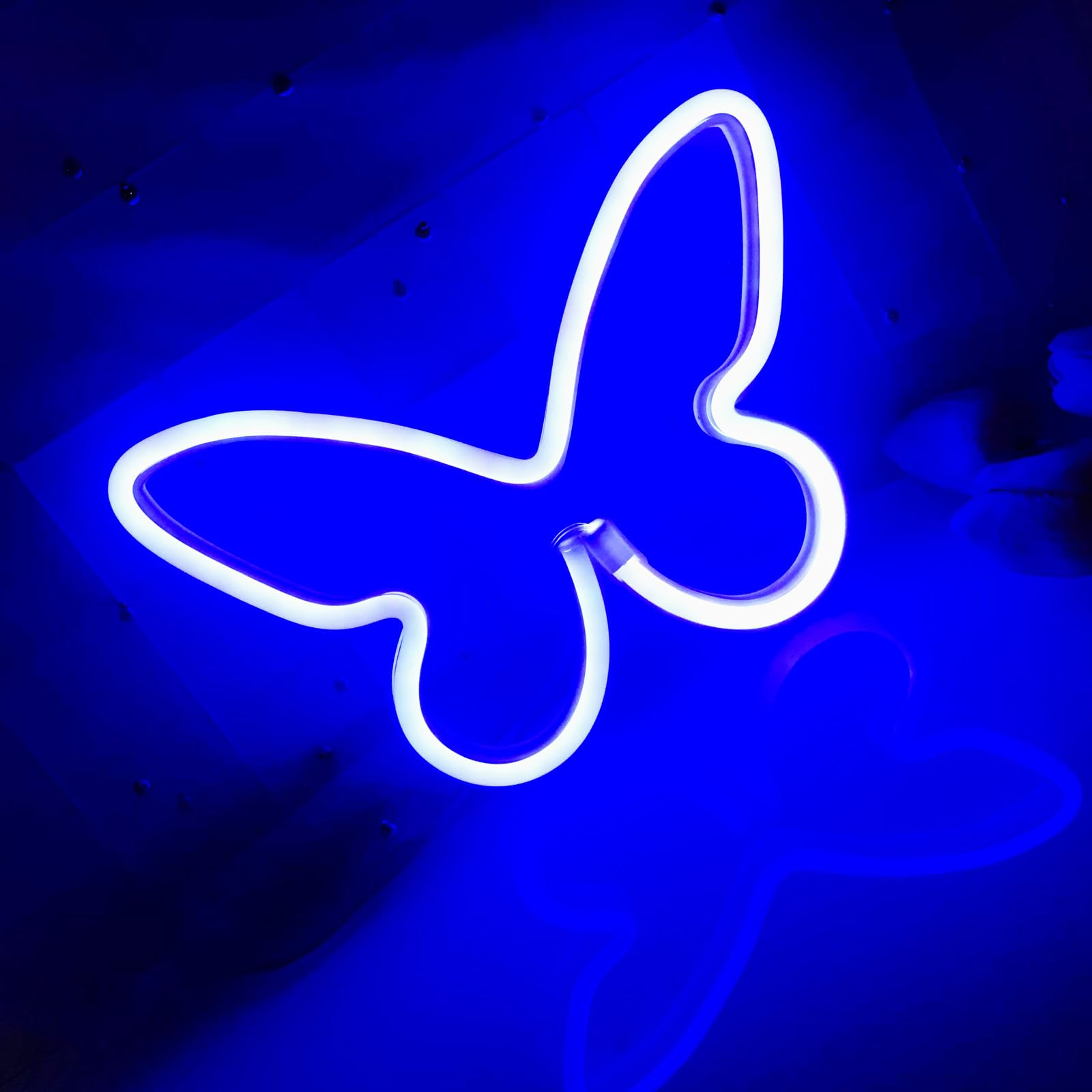 Butterfly LED Shaped Neon Lights Are Bright And Not dDazzling Party Decorations Holiday Decorations Birthday Warm Gifts For Children Parents Dnd Friends — image 1