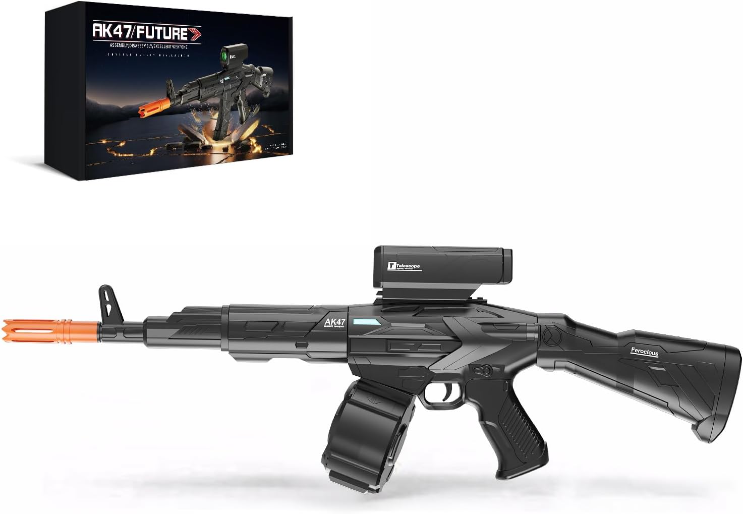 SOFITEN Gun Gel Ball Blaster Gun Accessories Splatter Ball