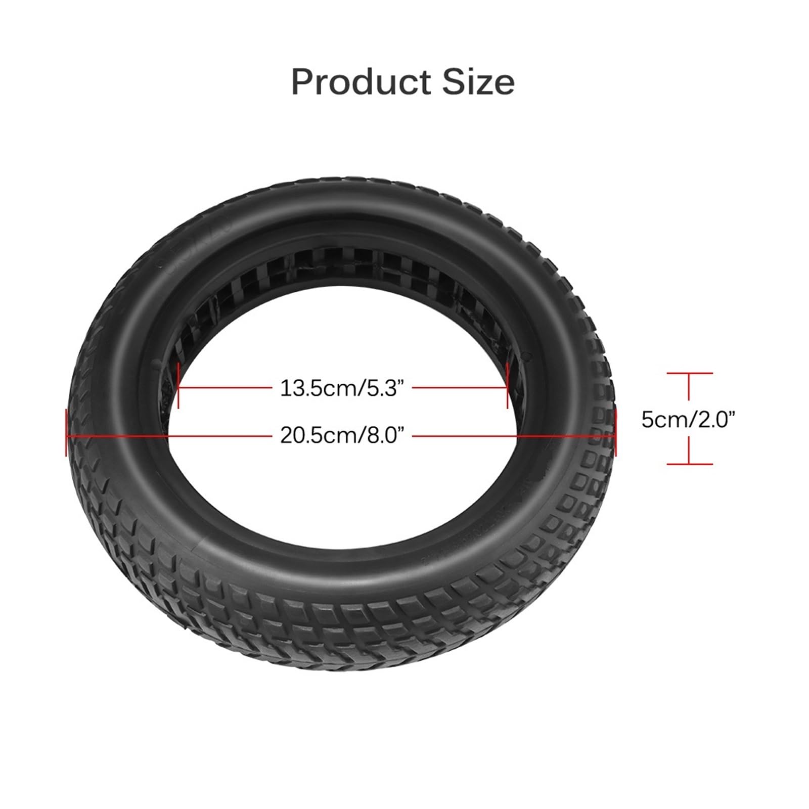 Trwała solidna opona, kompatybilna z hulajnogą elektryczną Xiaomi M365 Pro Mijia Mi 1S Pro 2 Essential Scooter 8,5 cala gumowa opona 8,5-calowe koło(2pcs)