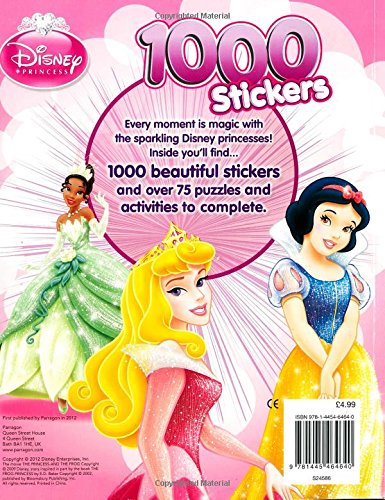 Disney Princess 1000 Sticker Book
