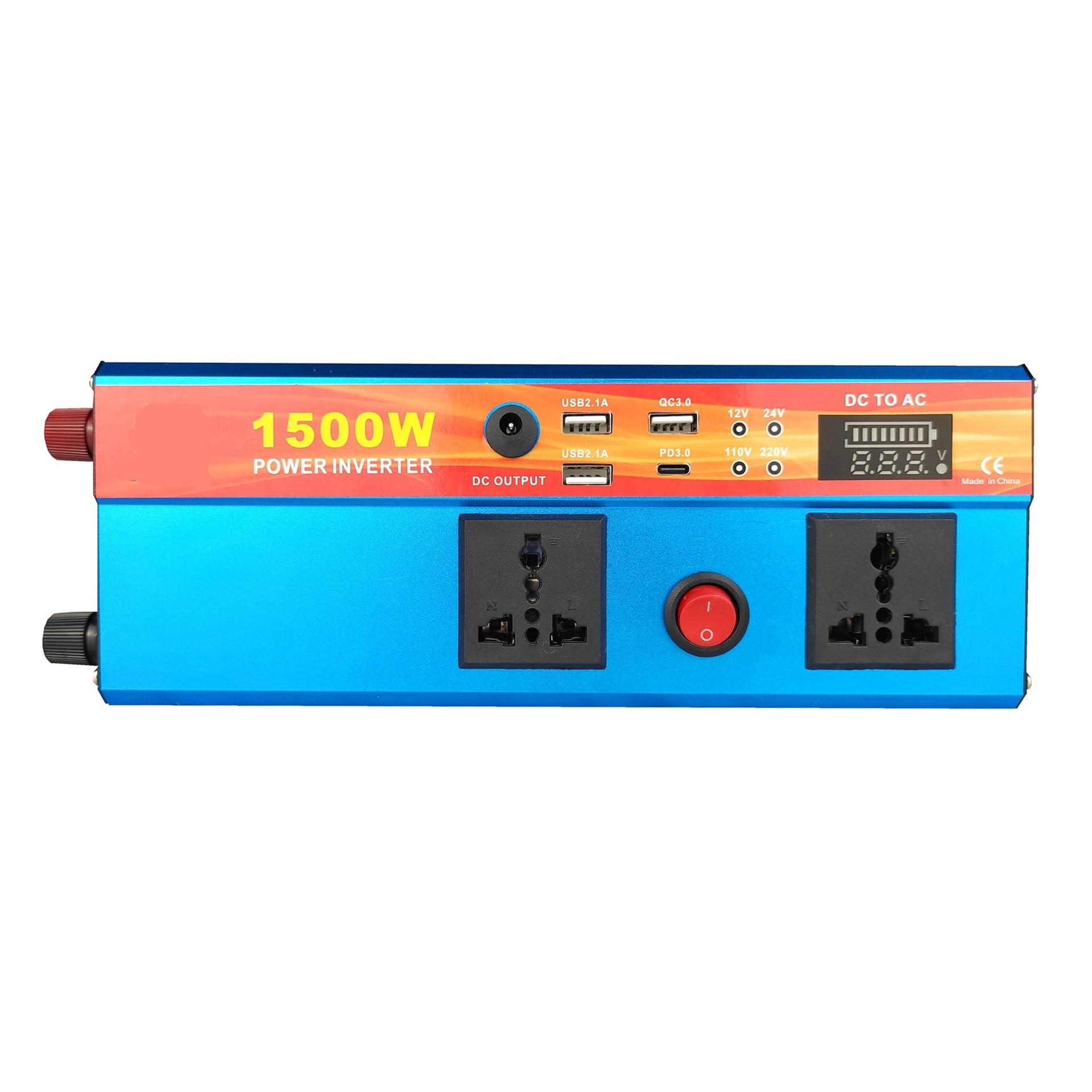 Convertisseur 12V 220V 1500W pour recharger vos appareils en camping-car
