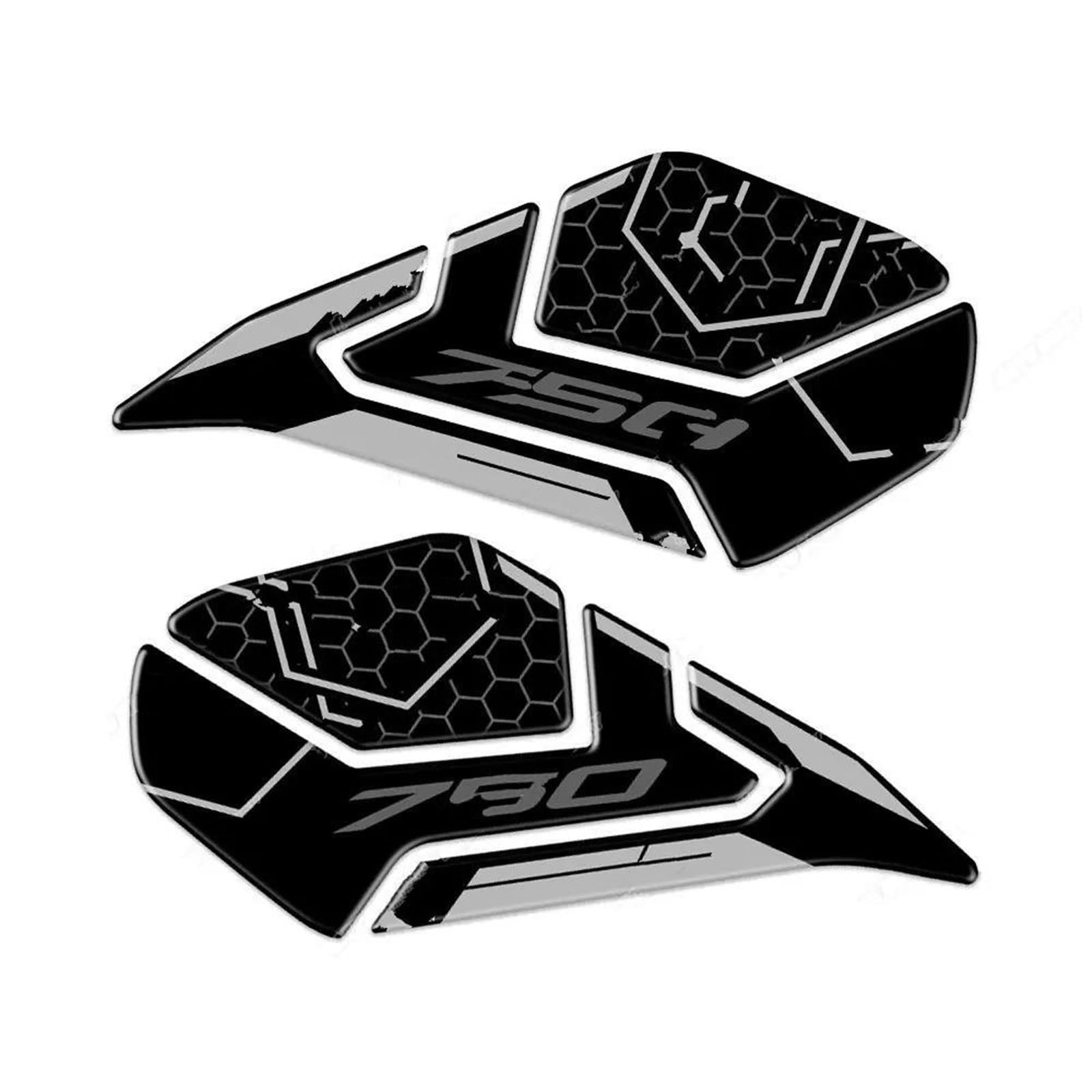 Dtsgcx Color1 Motorcycle Fuel Tank Pad Stickers Protection Decals For Cb750 For Hornet 750 Cb 2023 2024(Color1)