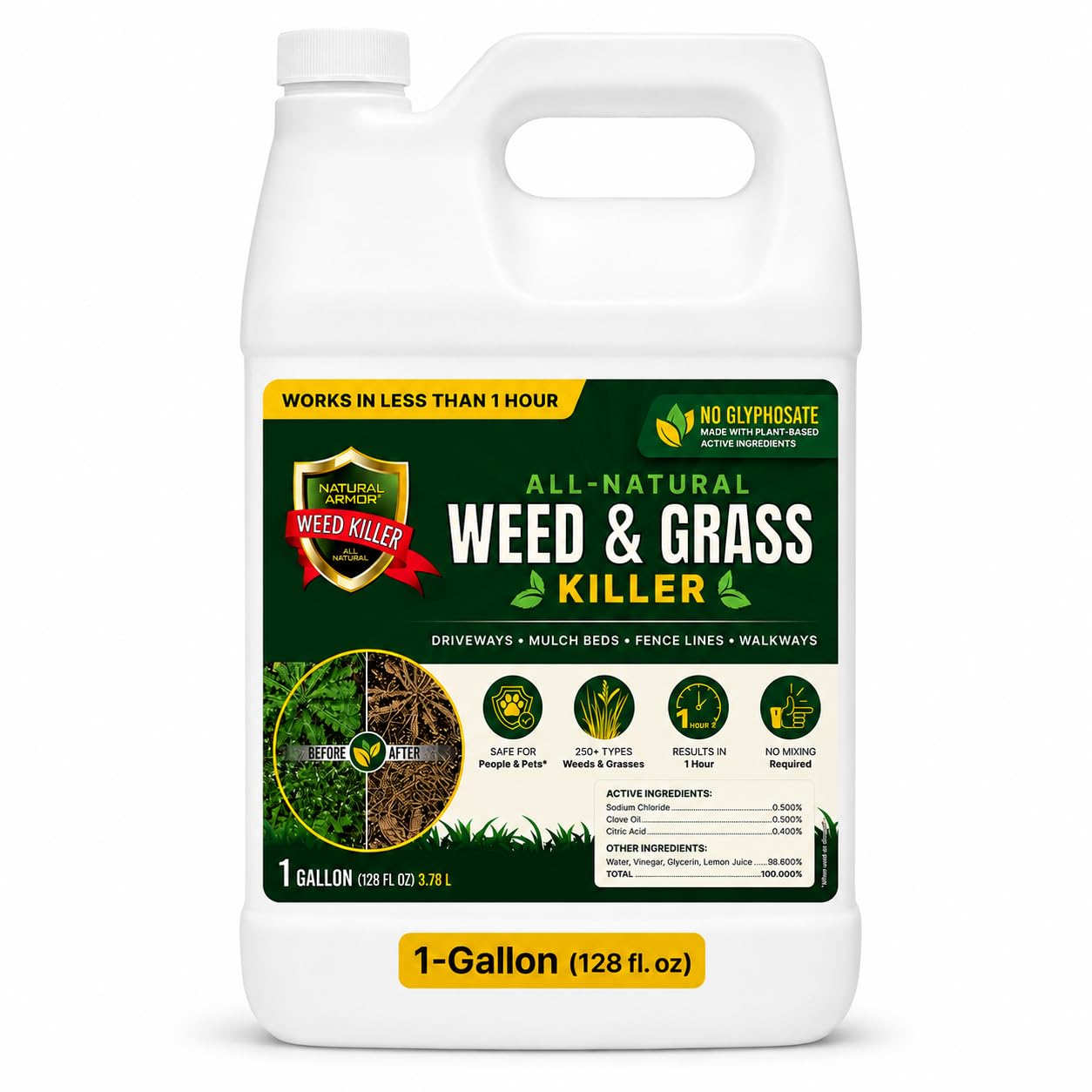Natural Weed Killer - No Glyphosate! -11