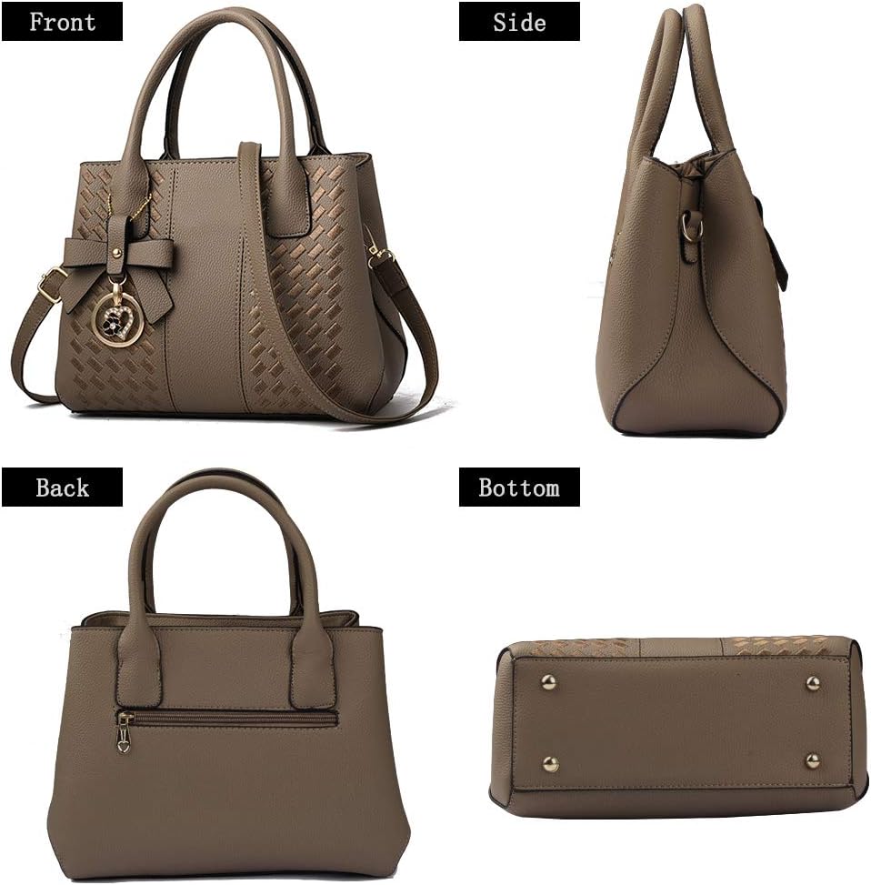 Purses and Handbags for Women Fashion Ladies PU Leather Top Handle Satchel Shoulder Tote Bags | Fashion, Ladies, Shoulder, Fashion, Ladies, Shoulder - Image 6