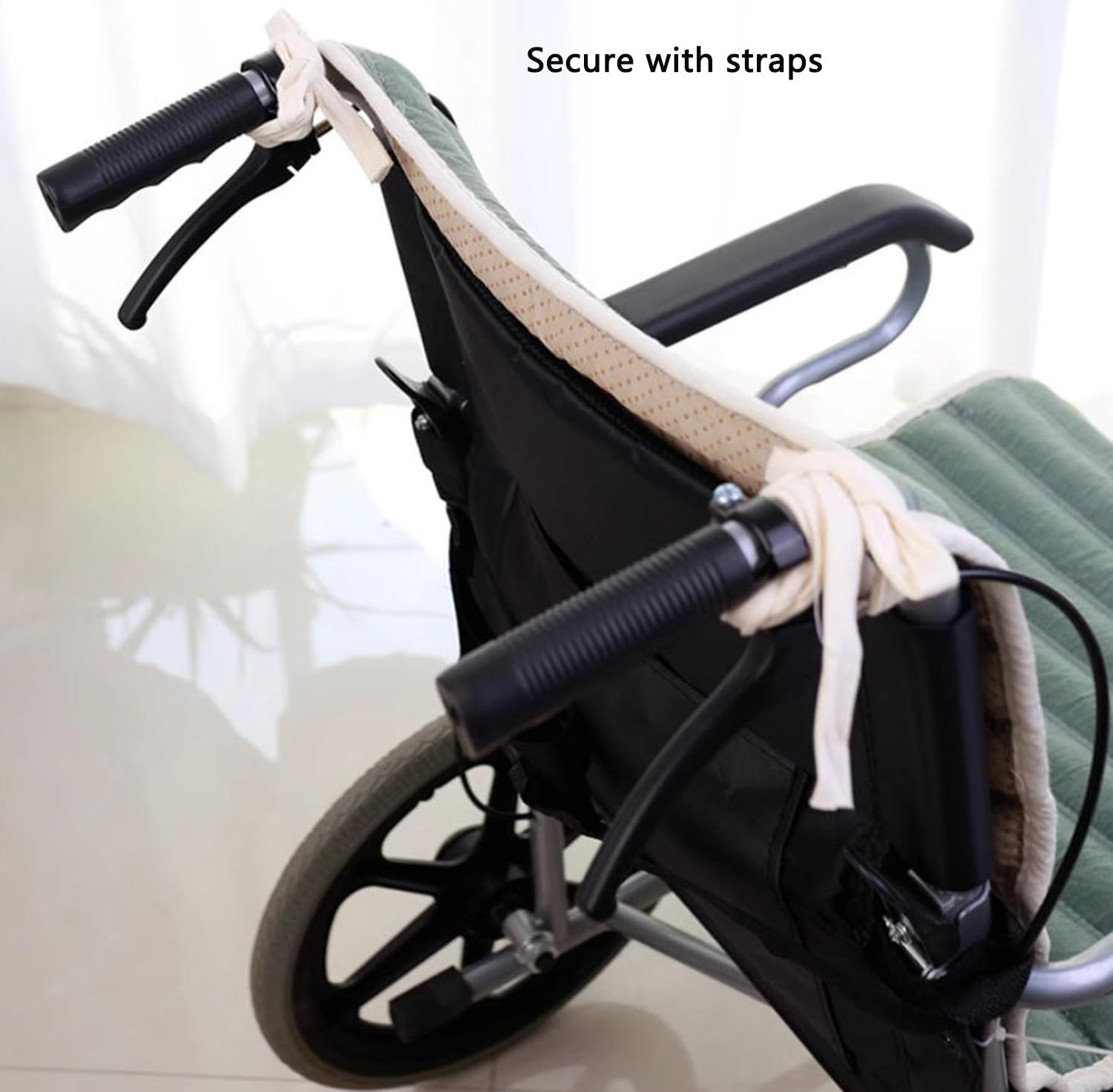 BLUEZY Cojín para Silla De Ruedas Cojín Antiescaras Transpirable Cojín De Apoyo Lumbar Antiescaras, Lavable, Accesorios para Sillas De Ruedas Que Ayudan A Prevenir La Presión B,40 * 90cm
