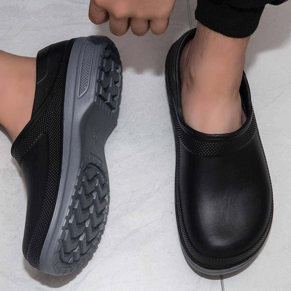 Unisex Work Shoes Chef Special Waterproof Oil-Proof Anti-Skid Shoes Kitchen Care Medical Shoes