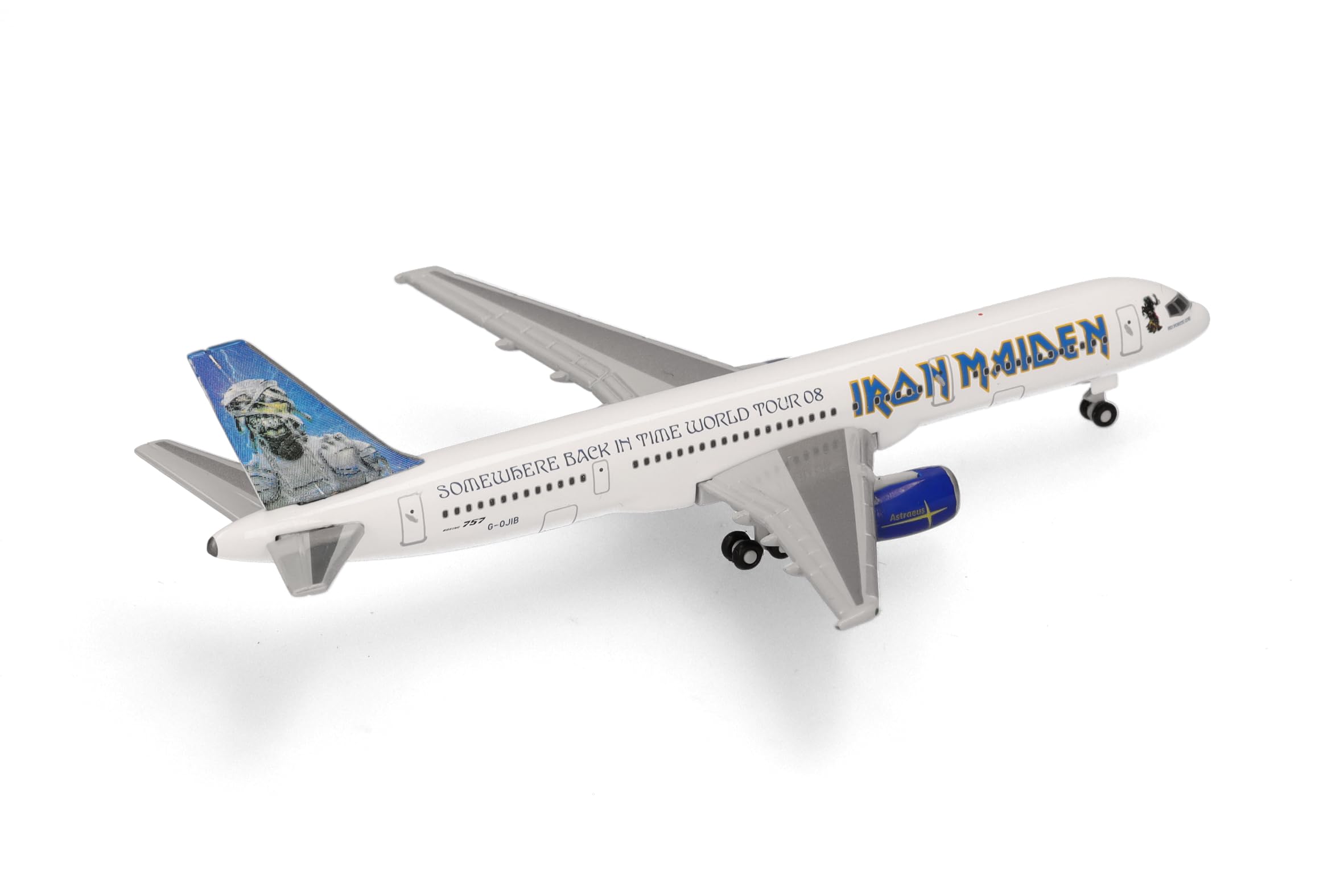 航空機・ヘリコプター IRON MAIDEN 08 world tour Boeing 757-200 What