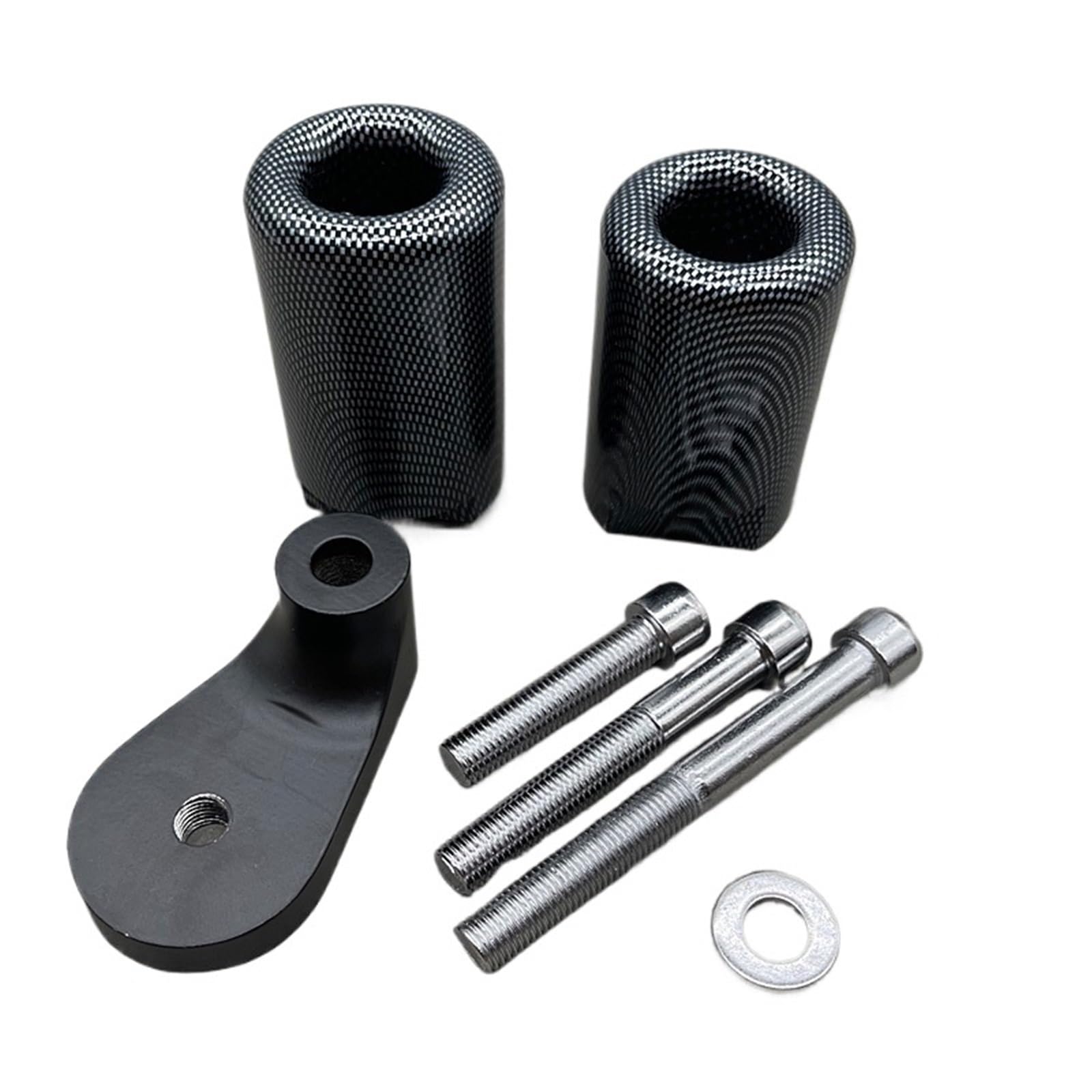 Fit For Suzuki GSXR1000 2001-2002 K1 GSX-R GSXR 1000 Motorcycle Frame Sliders Crash Falling Protection Engine Pad Protector Block(Carbon)