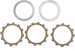 クラッチ摩擦板 に適合するスズキ RM50 C/N/T/X/Z 1978-1999 ZR50 ZR50S 1992 1999 TS50X 1984-1994 TV50 1991 1994 クラッチキットスチール & 摩擦プレートオートバイ部品