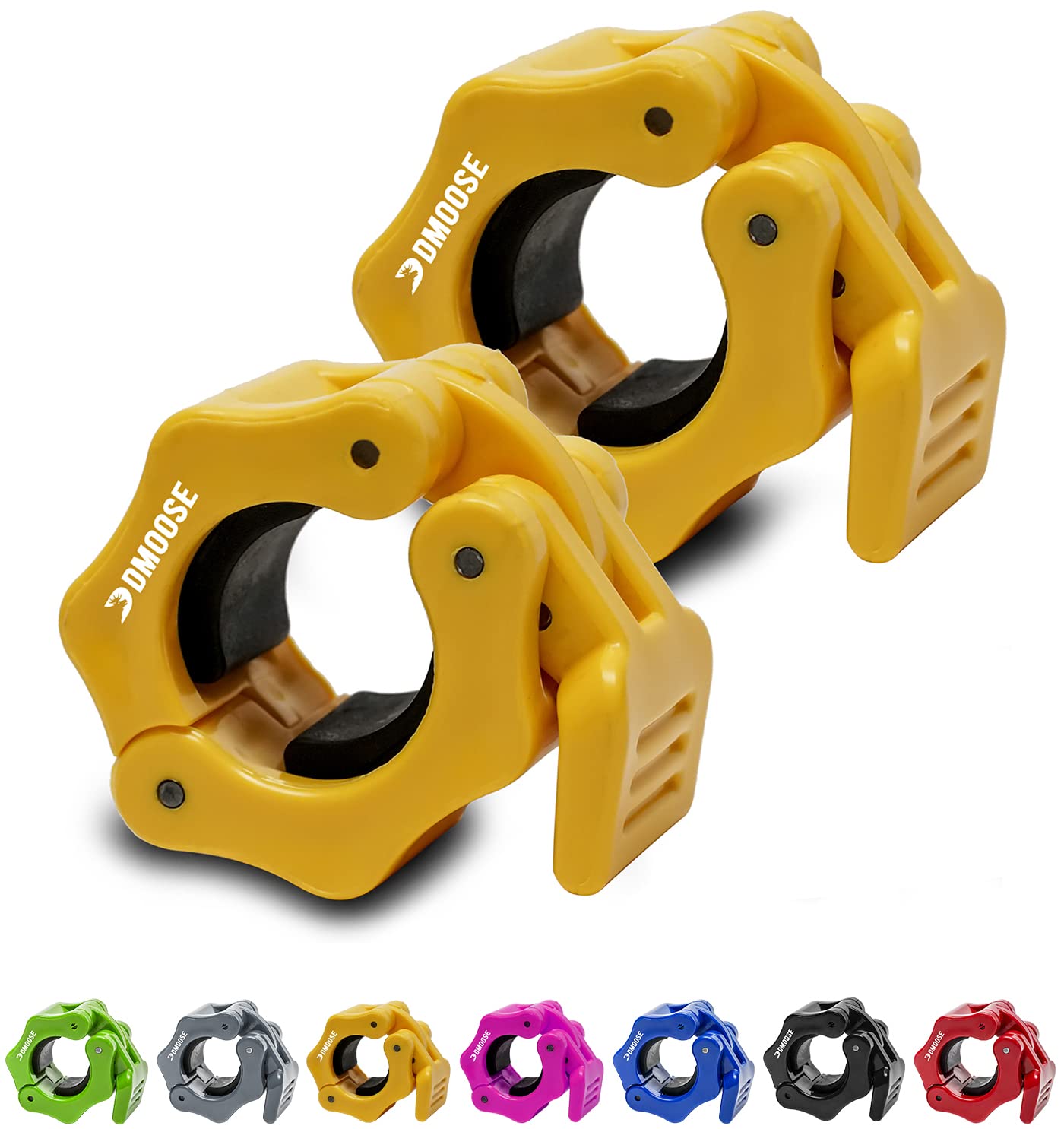 POWER GUIDANCE 2 Pulgadas Barbell Clamps Barbell Collars, Quick Release