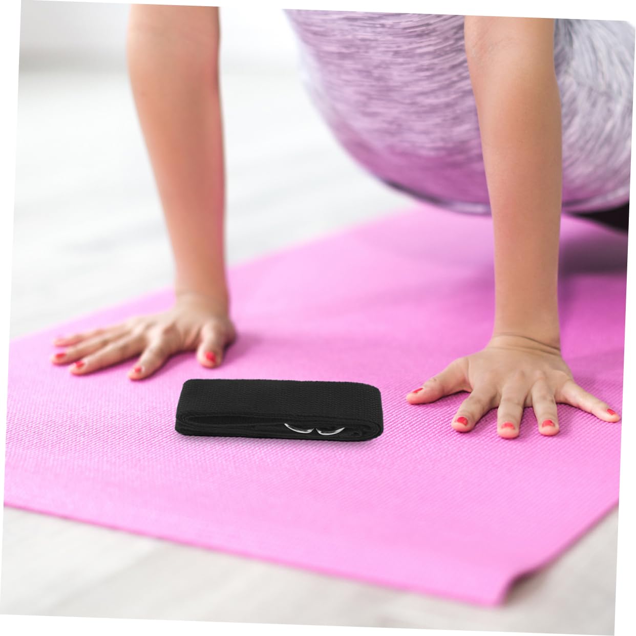 VANZACK 8stücke Yoga-gurt Elastischem Material Verstellbar Für Tägliche Übungen Fitness Und Tragbar Und Langlebig Für Anfänger Und Fortgeschrittene