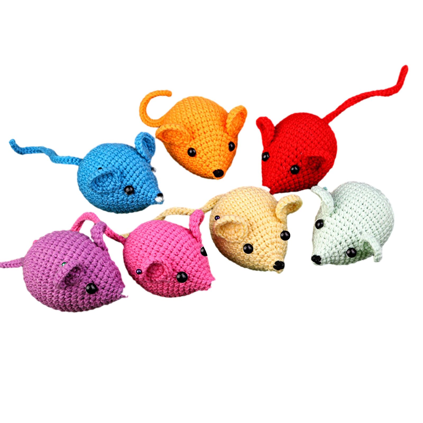 HZGFNBZ Crochet Animal Set Dolls with Yarn Hooks Instructions Starter Kits for Beginners Kits for Kids