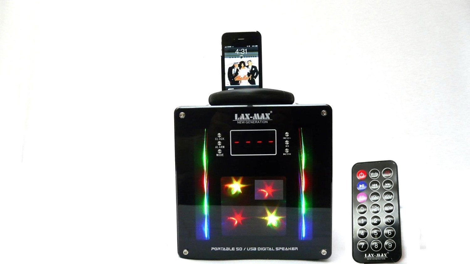 lax max new generation bluetooth torch speaker