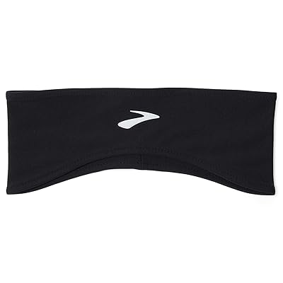 Brooks Luxe Thermal Headband Beanies Black, Polyester/Spandex