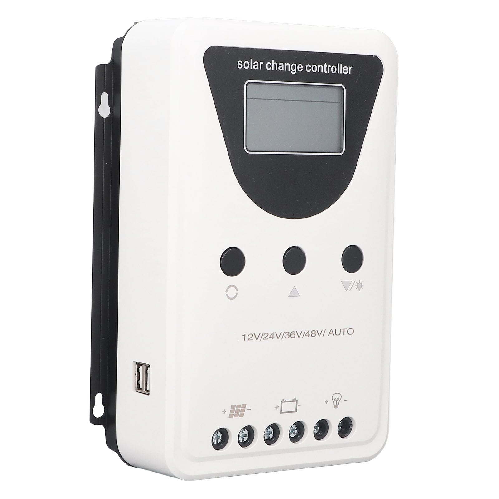 Mingzhe Regolatore di Carica Solare PWM di Protezione Altamente Efficiente per Pannelli Solari Ad Ampia compatibilità Regolatore Batterie Ricaricabili (80A)