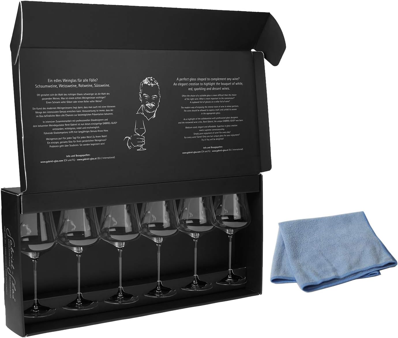 GabrielGlas Bundle 2 items Set of 6 Austrian Crystal