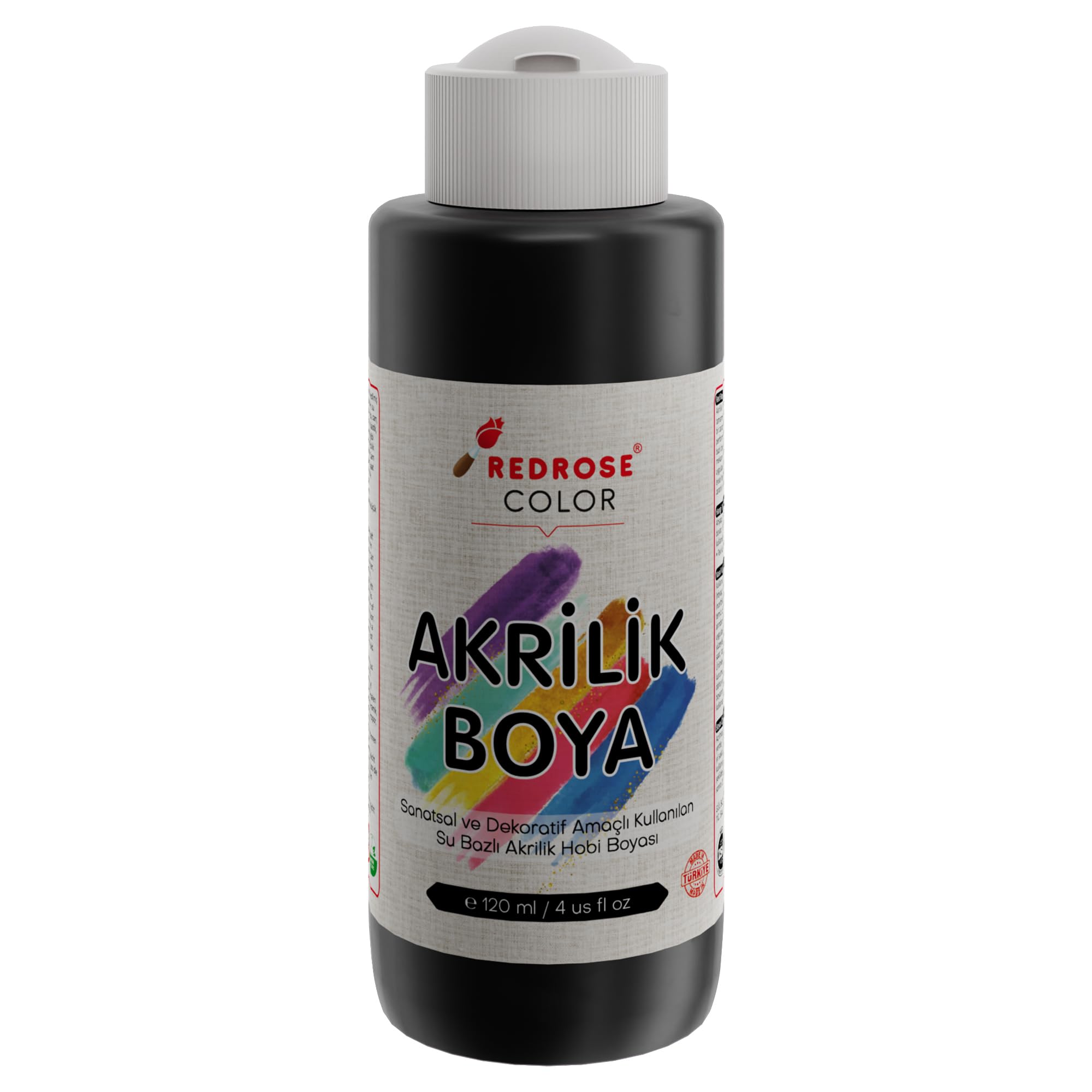 Siyah Akrilik Boya 120ml