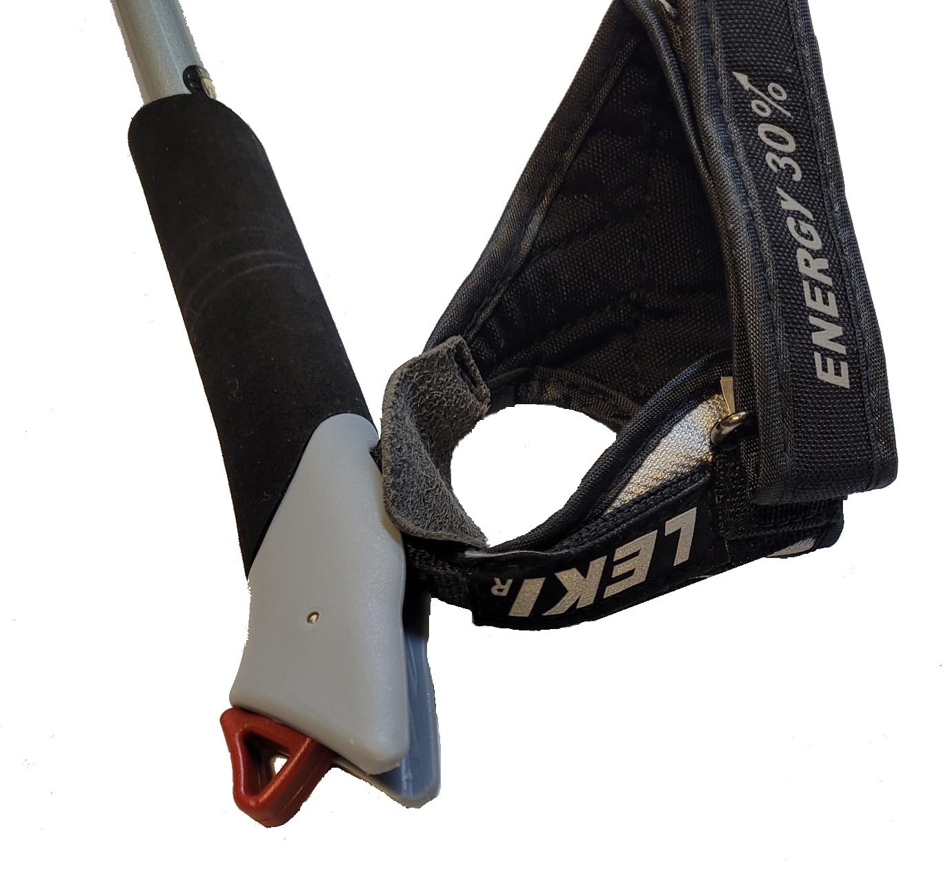 LEKI Nordic Walker Platinium Limited Edition Carbon Series 125cm Silver