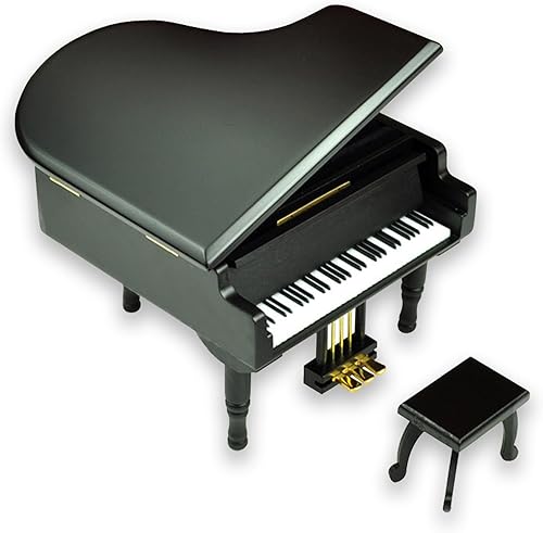 Miniatura 249 de BinkeGG Caja de música con forma de corazón hueco de madera con mecanismo musical Sankyo, melodía: Howl's M0ving Castle (Merry Go Round of Life)