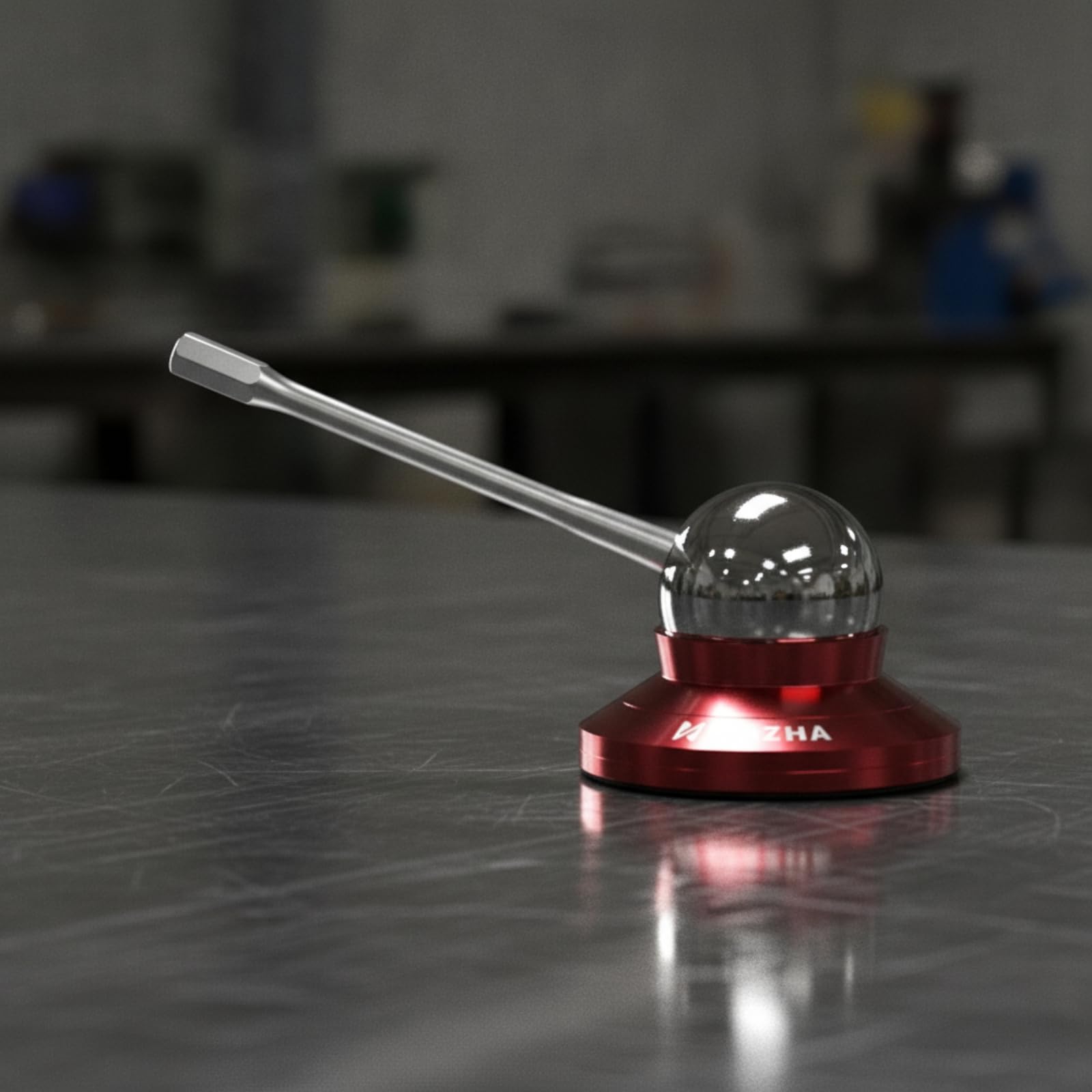 Poggiamano per Pittura Regolabile | di Precisione con Giunto Sferico, Metallico, per Microchirurgia, Hobbisti
