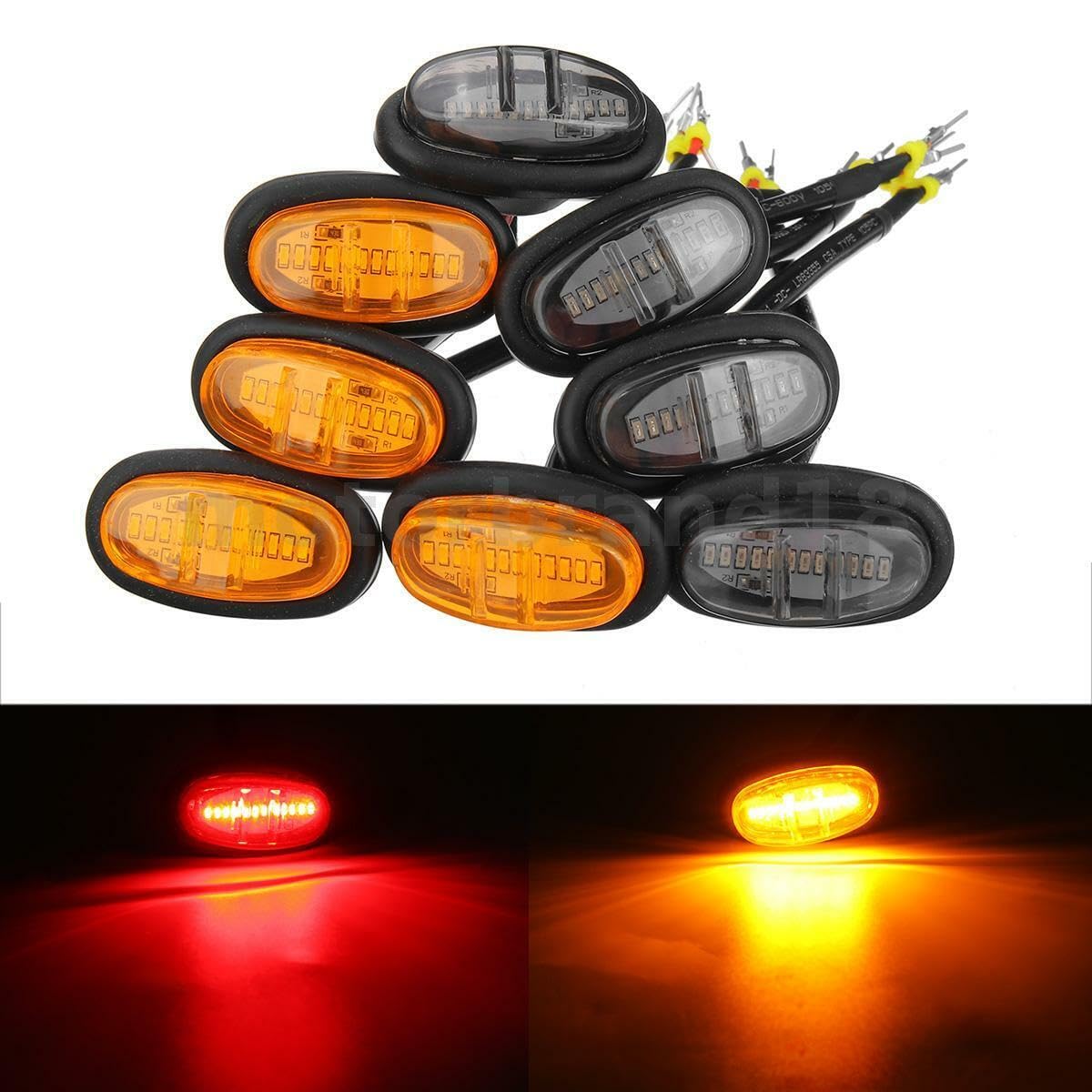Samochód 1 zestaw uniwersalny ATV UTV RZR Turn Signal Horn Street Legal Kit z LED Light Flasher Relay Wiązka przewodów do projektu Polaris 4x4 obok siebie