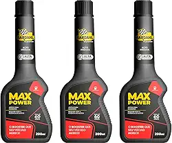 Kit 3 Aditivos Combustível Max Power 200ml Bardahl ADITIVO MAX POWER