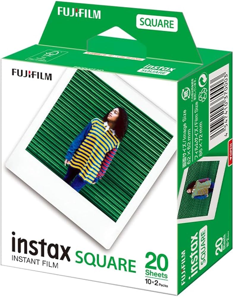富士フイルム instax SQUARE 20 フィルム 30パック Amazon | instax 富士フイルム(FUJIFILM) スクエアフォーマット
