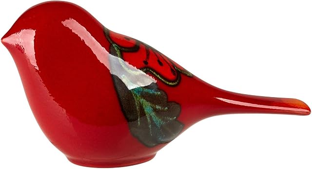 Poole Pottery Poppyfield bird figure Poppy Field ornament
