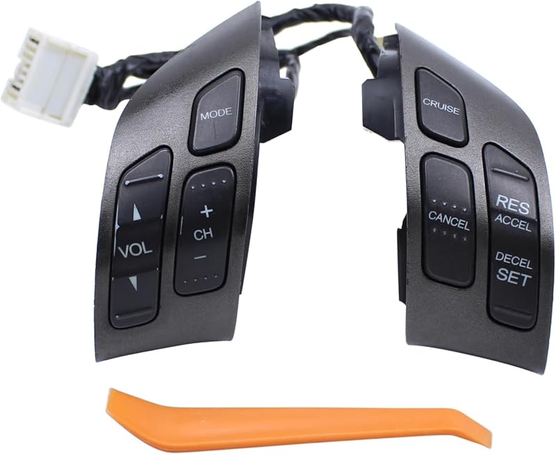 Interruptor do controle de cruzeiro do volante MOTOKU para Honda Accord e Odyssey – 1 unidade