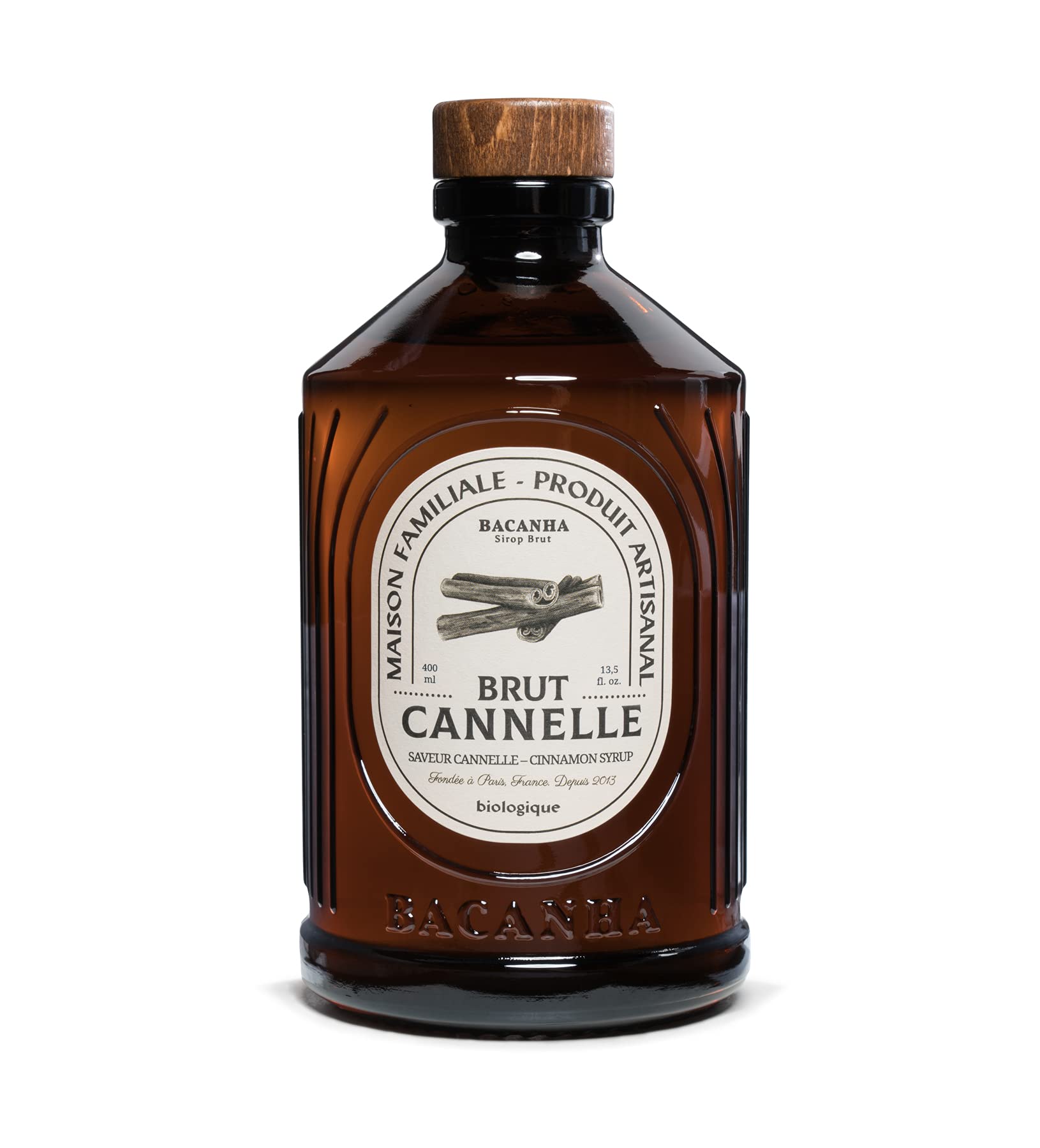 BACANHA Brut de Cannelle Sirup – Bio Zimt Sirup aus Frankreich