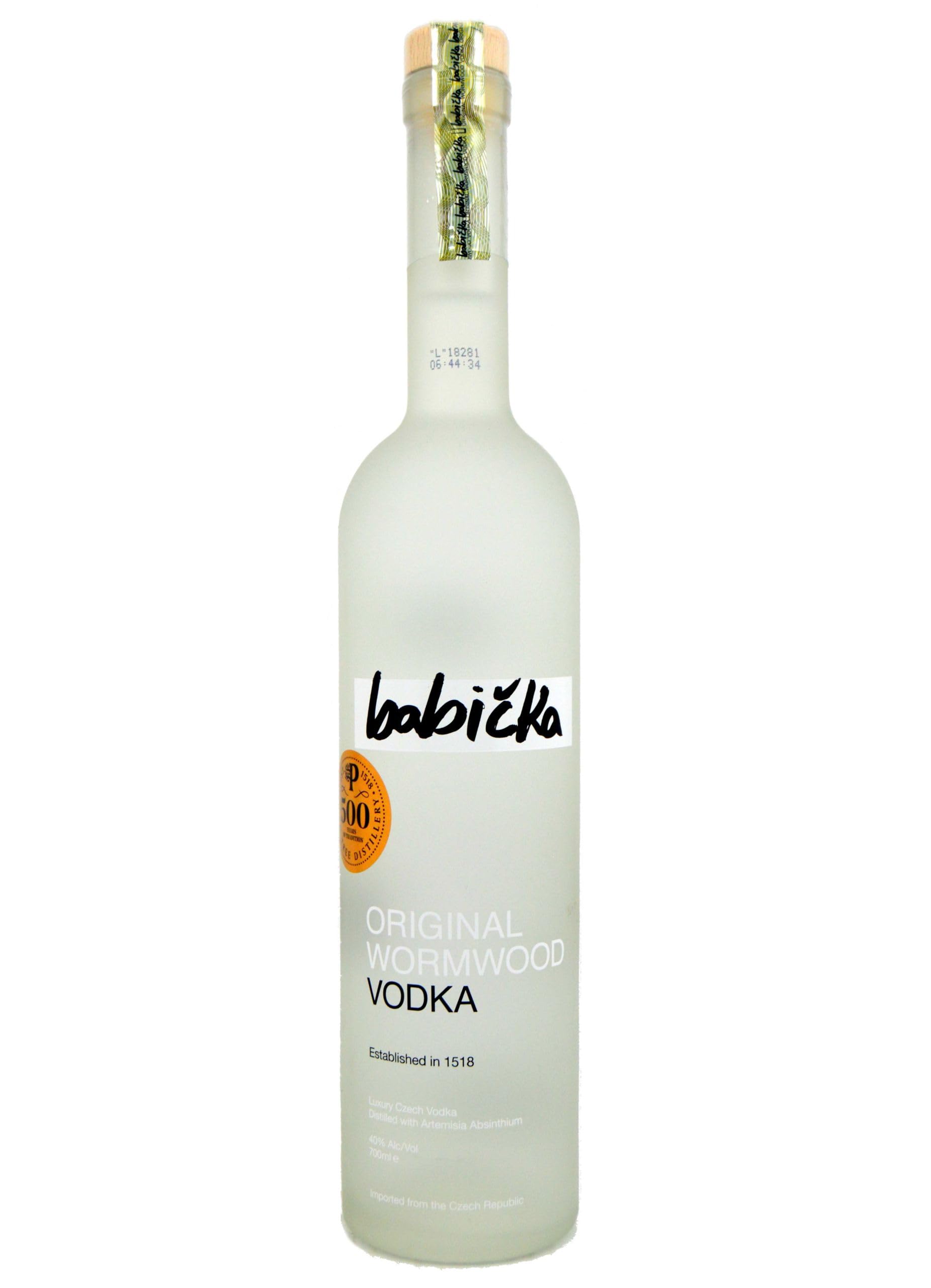 Babicka Original Wormwood Vodka, 70 cl