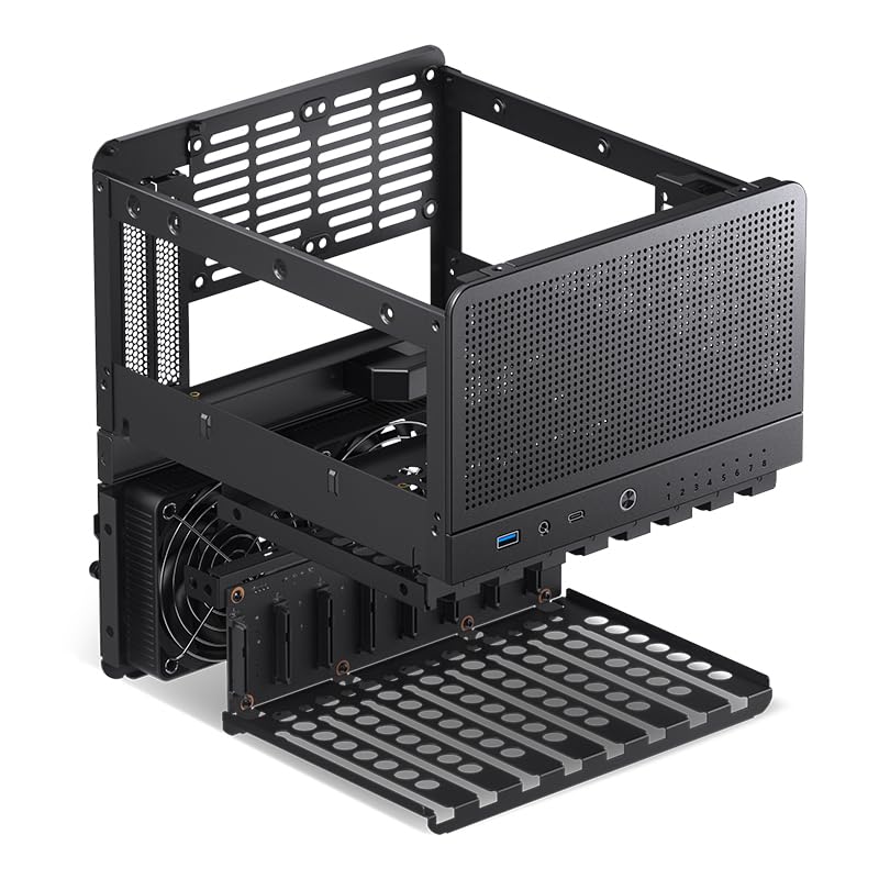 Amazon.co.jp: PCケース JONSBO N3 ブラック : パソコン・周辺機器
