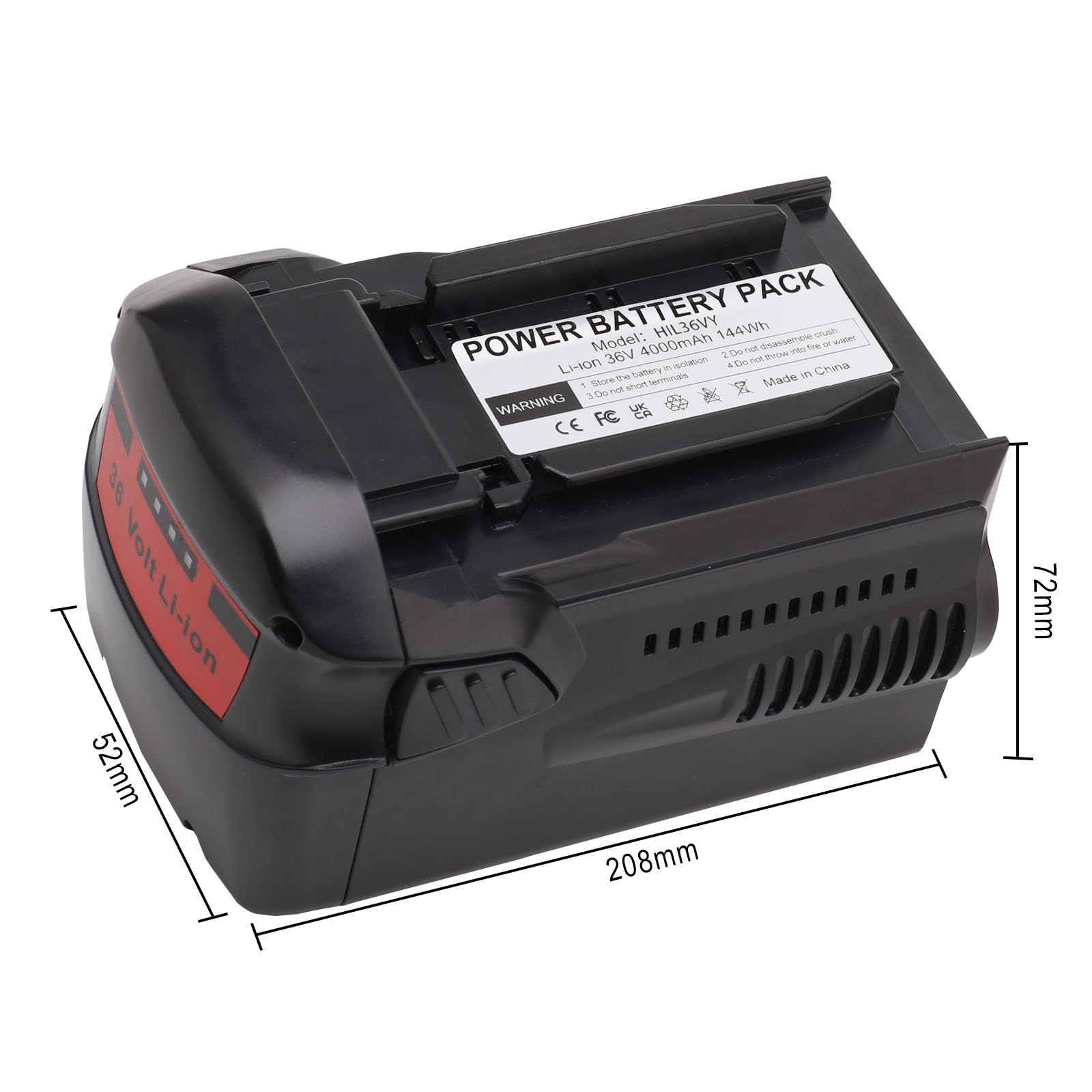 36V 4000mAh batteria agli ioni di litio per Hilti TE6A, TE7A, TE 6A, TE 7A utensile elettrico