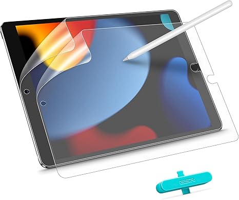 ESR [2 Pack Paper-Feel Displayschutzfolie für iPad Air 3 /iPad Pro 10.5 , unterstützt Apple ...