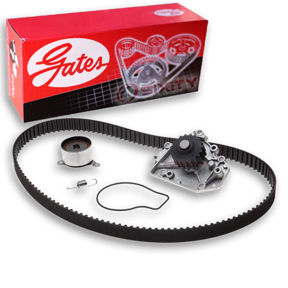 Photo 1 of Gates PowerGrip Timing Belt Kit w Water Pump compatible with Acura Integra 1.8L L4 1996-2001