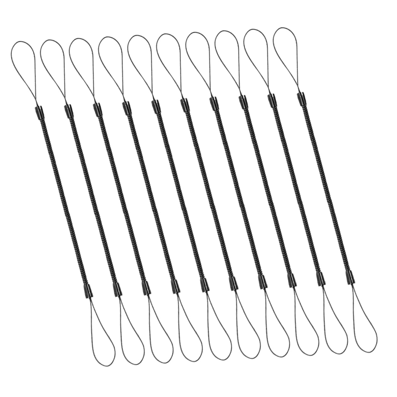 NAMOARLY Stylus Pen Leash 10pcs Anti-Lost Spring Rope Lanyard Cord for Tablets Pens