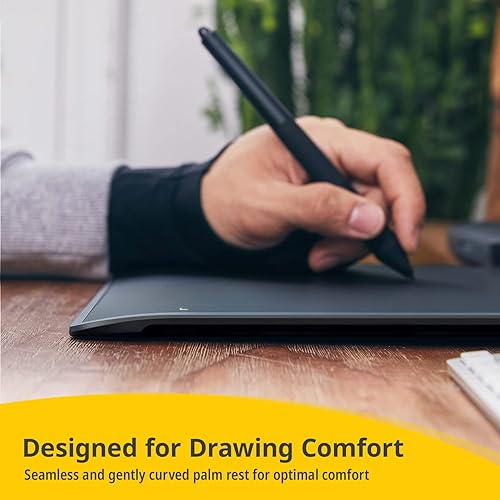 Miniatura 5 de XENCELABS Paquete de tabletas de dibujo, tabletas gráficas de computadora con 40 teclas rápidas personalizables, tableta de bolígrafo ultrafina de