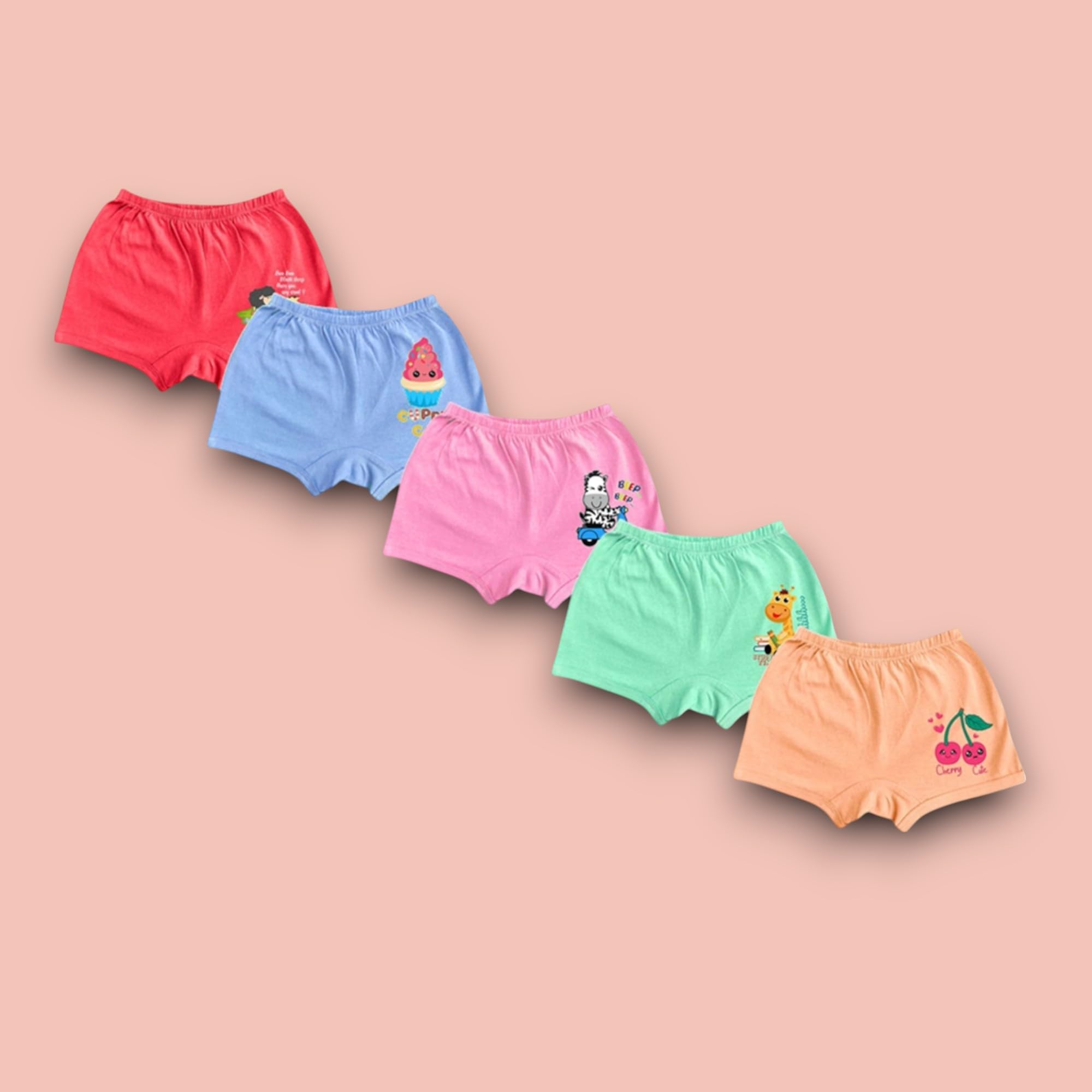 SHAMRIZ Baby Boys Cotton Innerwear Set – Printed Vest & Bloomers | Sleeveless Baniyan, Sando, Ganji & Camisole | Kids Briefs, Hipster Shorts & Knickers with Soft Elastic – Summer Wear (10, 3-4 Years) 4