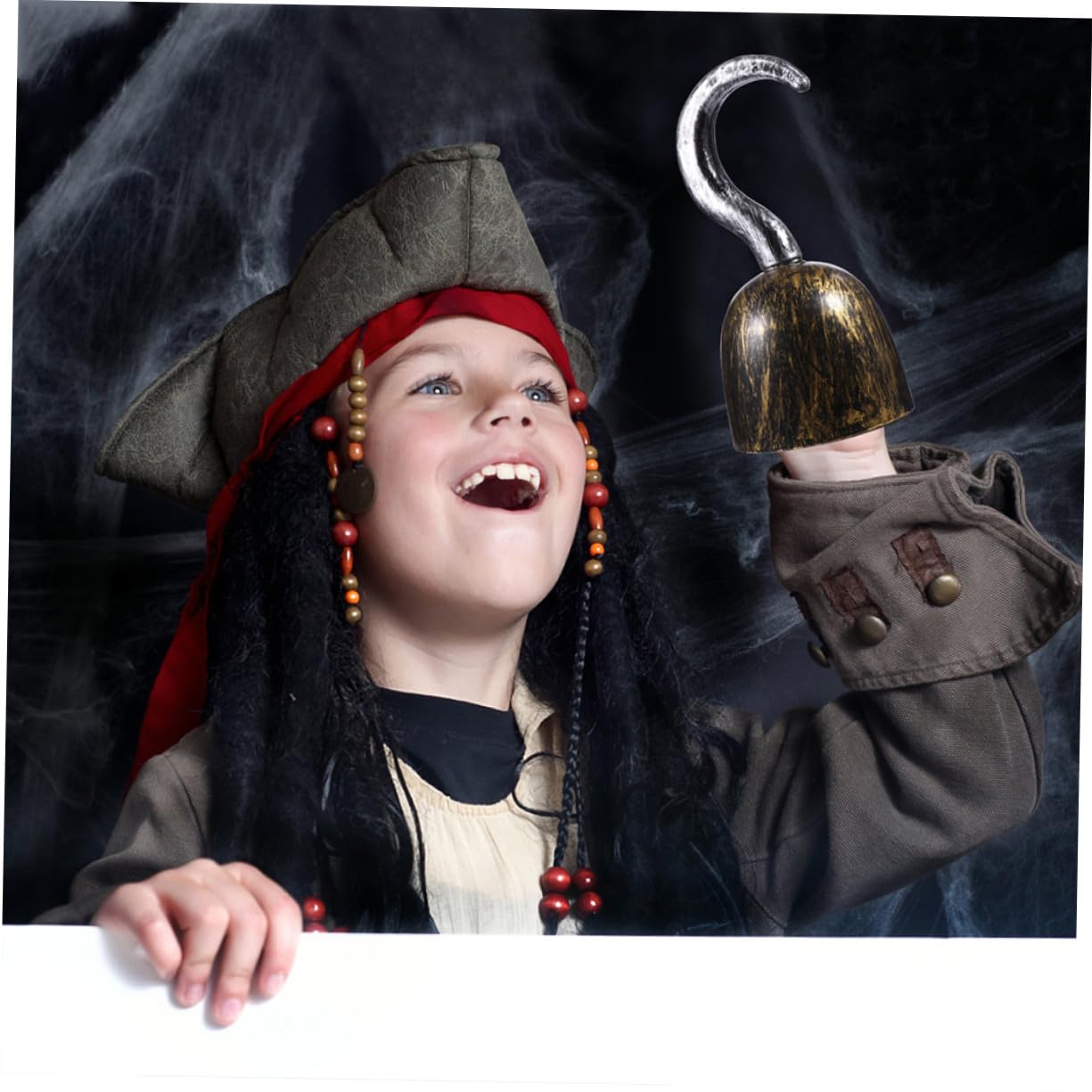 Hemobllo 6 Crochets de Pirate en Plastique Décoratifs pour Fête Cosplay et Déguisement